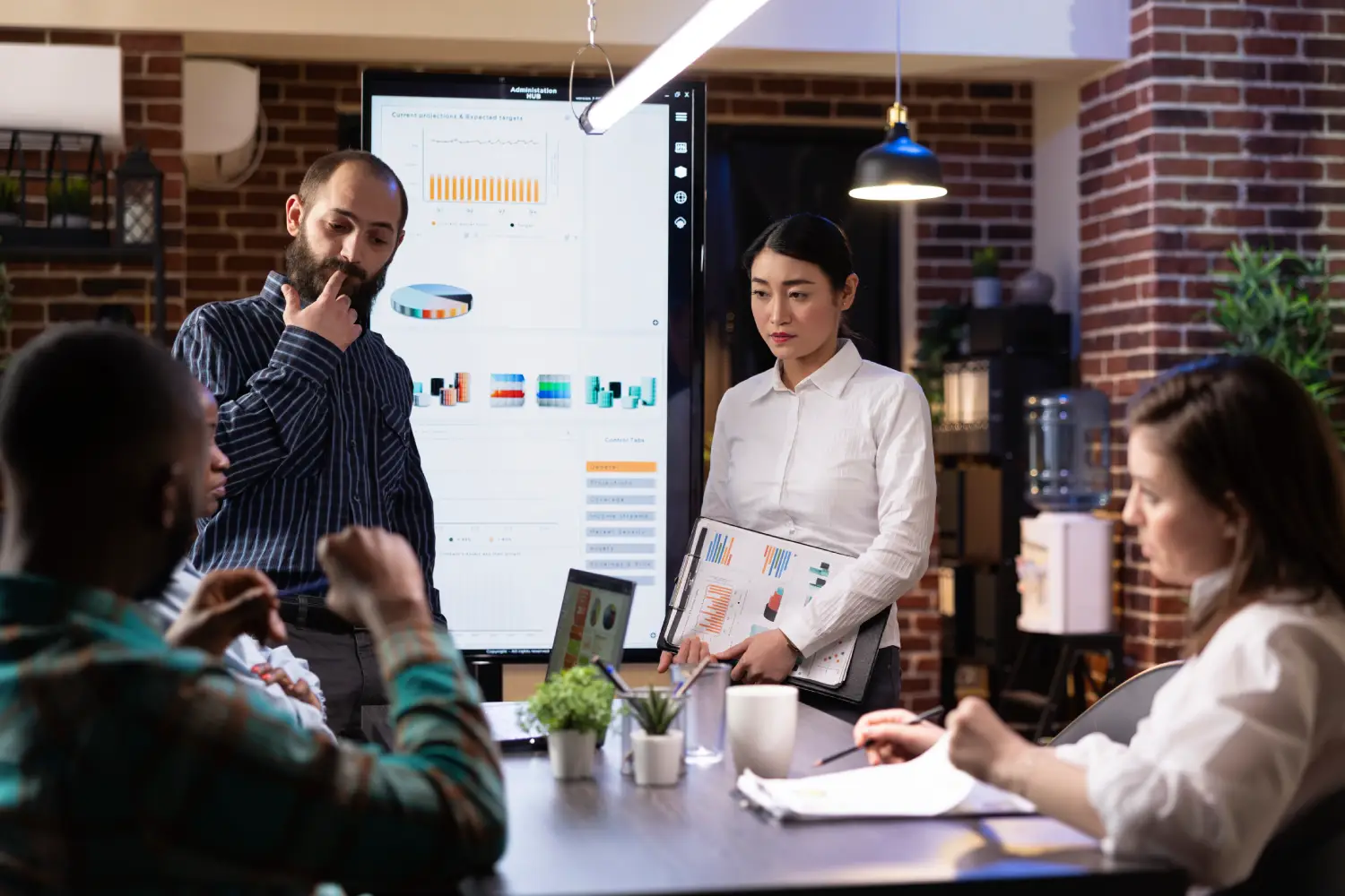 professionals-analyzing-financial-trends